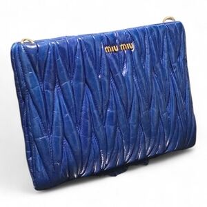 Miu Miu Matelasse Shoulder Bag